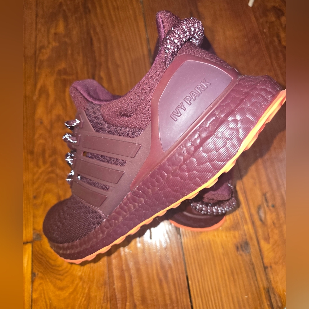 Addidas Unisex IVY PARK Ultra Boost Sneakers Maroon & Orange 5.5 Unisex/ 7-women